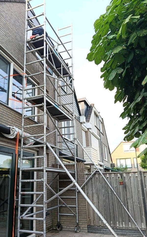 ** Rolsteiger 75x190 10,2m werkhoogte  ** ✅️, Doe-het-zelf en Verbouw, Steigers, Ophalen, Rolsteiger of Kamersteiger, 5 meter of hoger