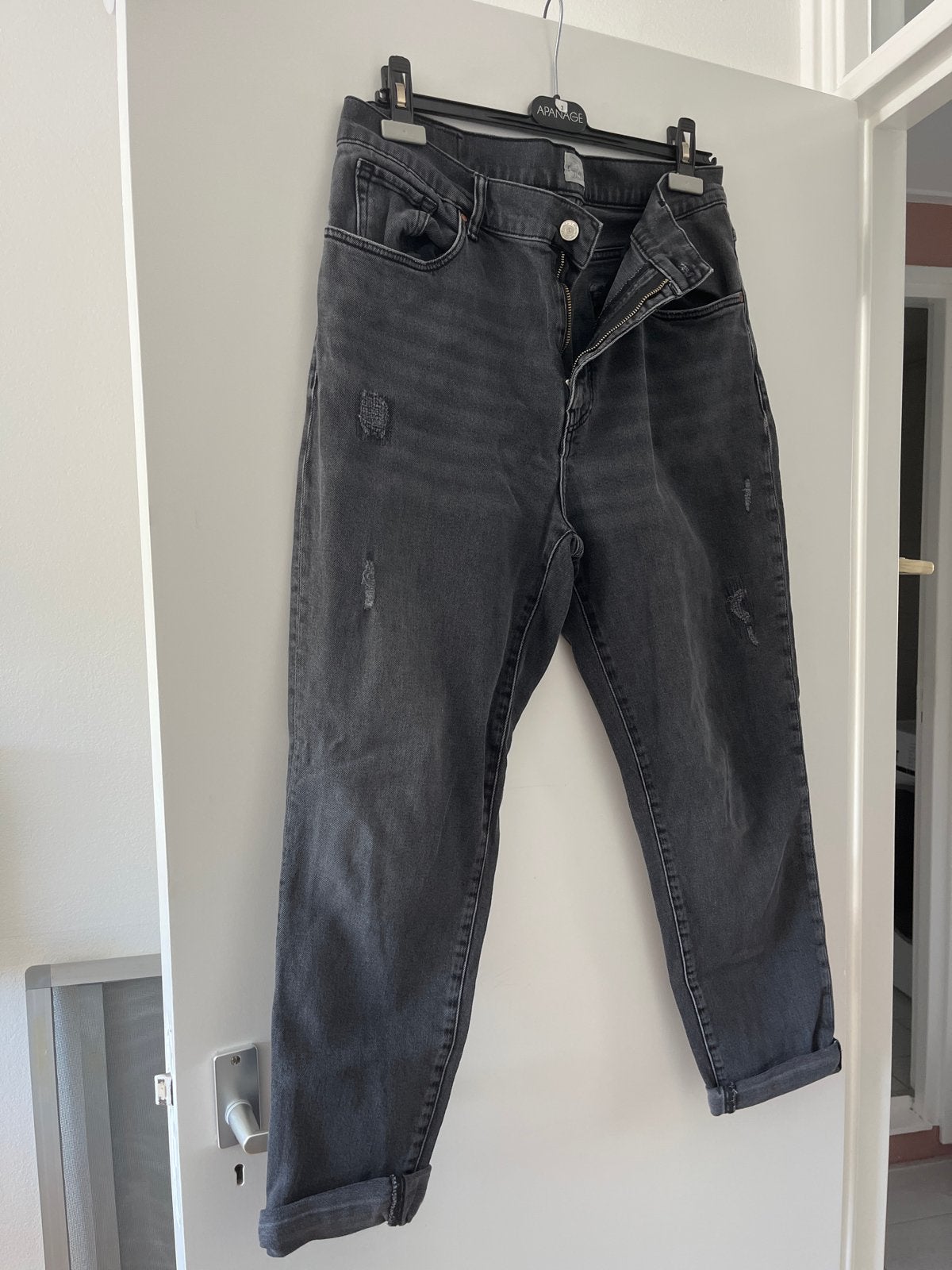 Cup of Joe Denim Jeans - Zwart/Grijs - W32, Ophalen of Verzenden, Gedragen, Zwart, W30 - W32 (confectie 38/40)