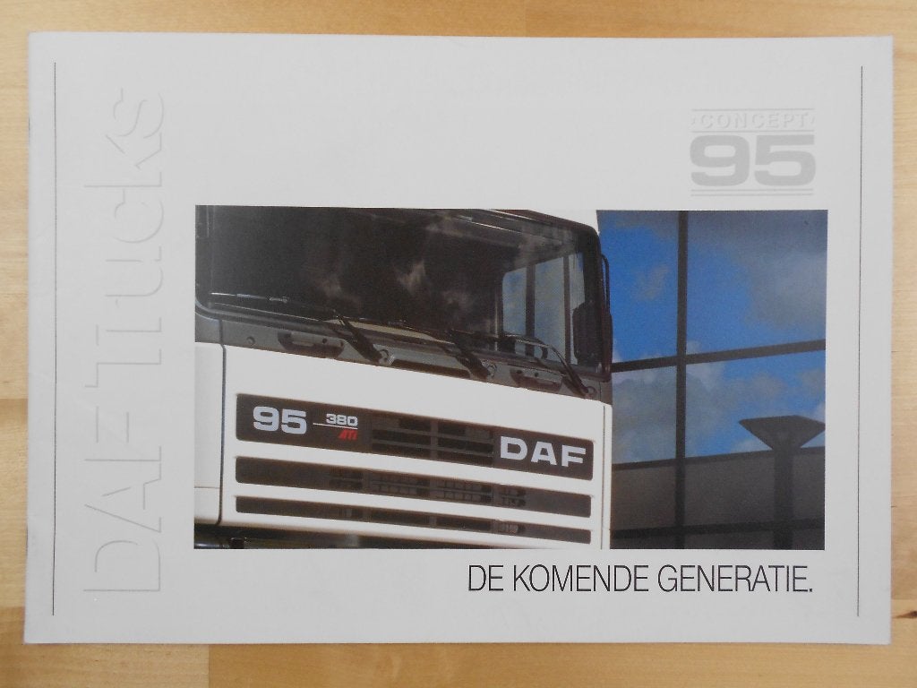 DAF 95 Brochure 1987, Boeken, Ophalen of Verzenden, Zo goed als nieuw, Overige merken, DAF