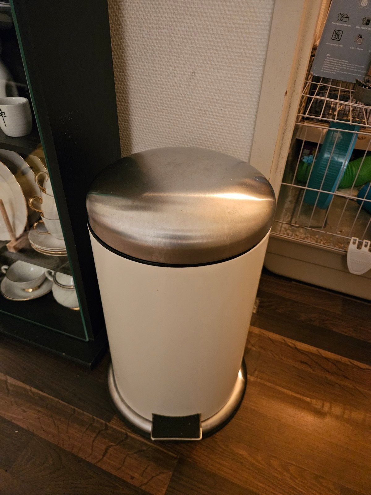 Ikea Mjösa pedaalemmer - 12L, Ophalen, Met pedaal, Zo goed als nieuw, Metaal