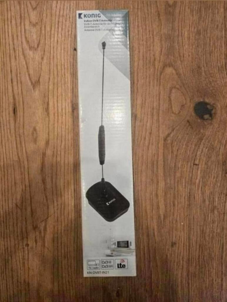 Passieve TV Antenne DVB-T/T2 - DAB+ KN-KN-DVBT-IN21, Ophalen of Verzenden, Nieuw
