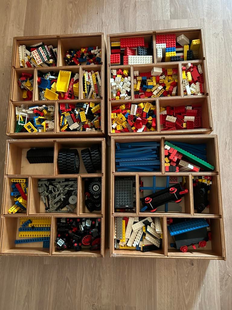 Grote partij diverse LEGO stenen, wielen en onderdelen, Ophalen, Gebruikt, Lego, Losse stenen
