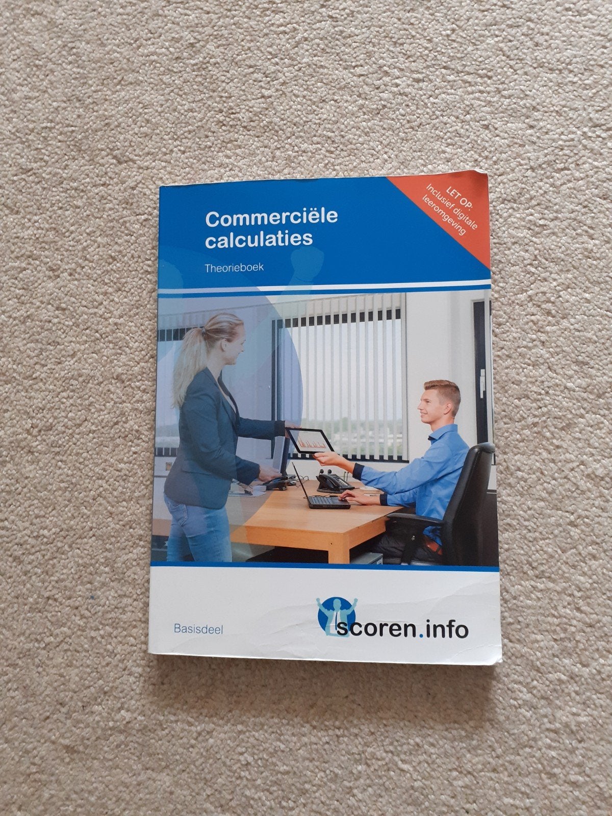Theorieboek MBO, E. Lockefeer, Ophalen of Verzenden, Zo goed als nieuw, Nederlands