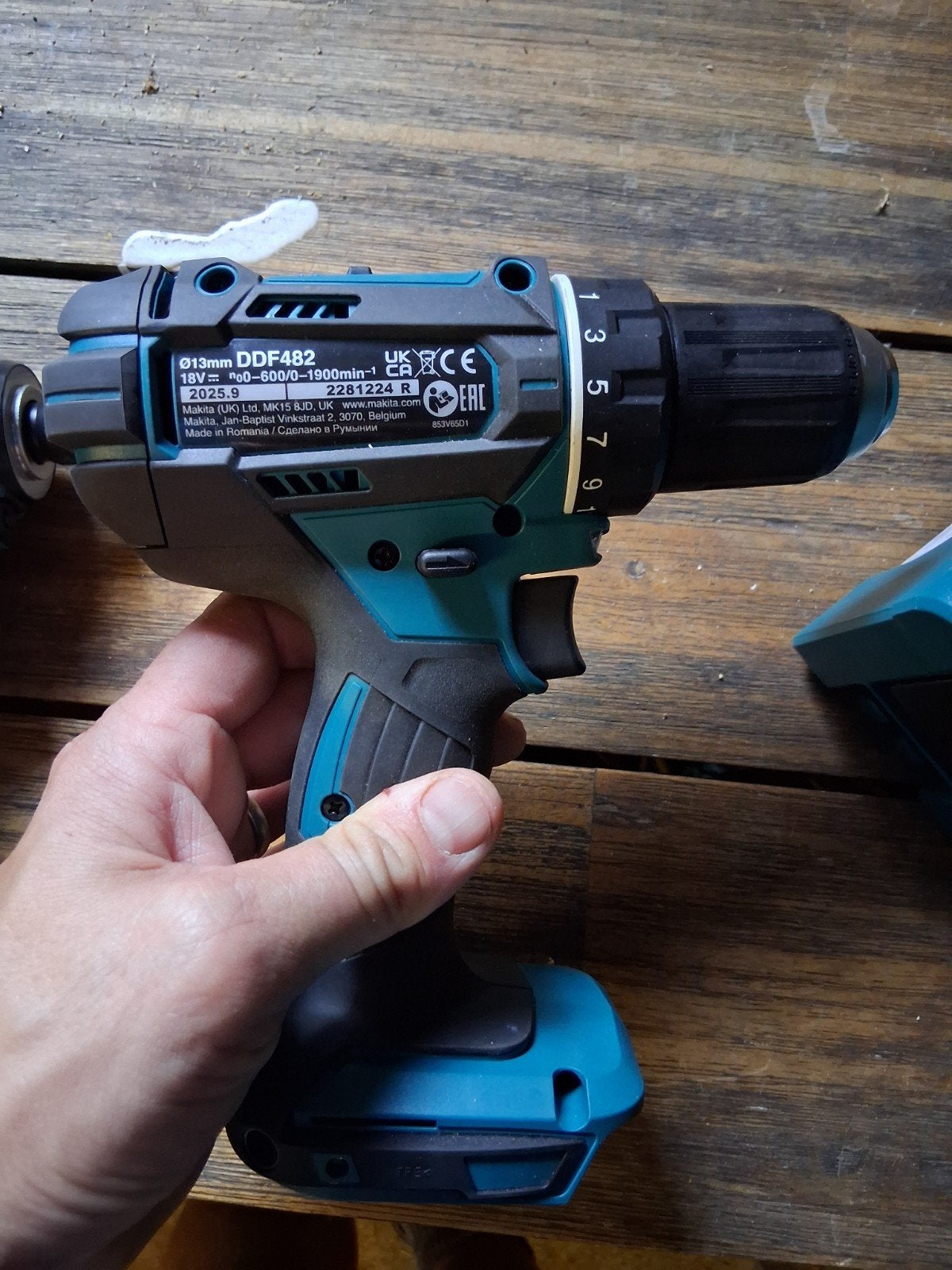 Makita DDF482 Accuboormachine 18V, 600 watt of meer, Variabele snelheid, Ophalen of Verzenden, Zo goed als nieuw