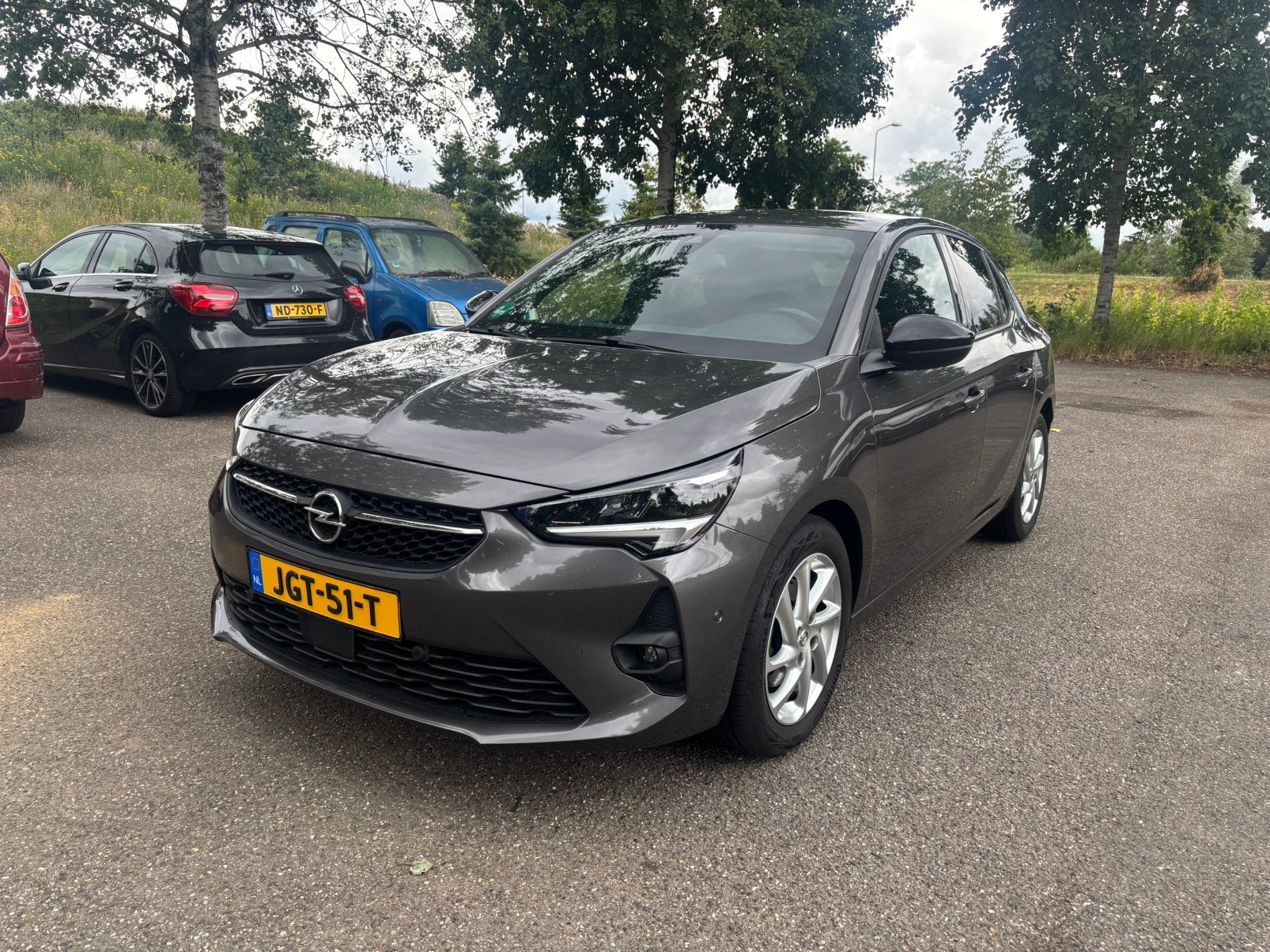Opel Corsa 1.2 Turbo Start/stop 130pk Aut 2020 Grijs, Auto's, Opel, Particulier, Corsa, Benzine, Hatchback, Automaat, Geïmporteerd