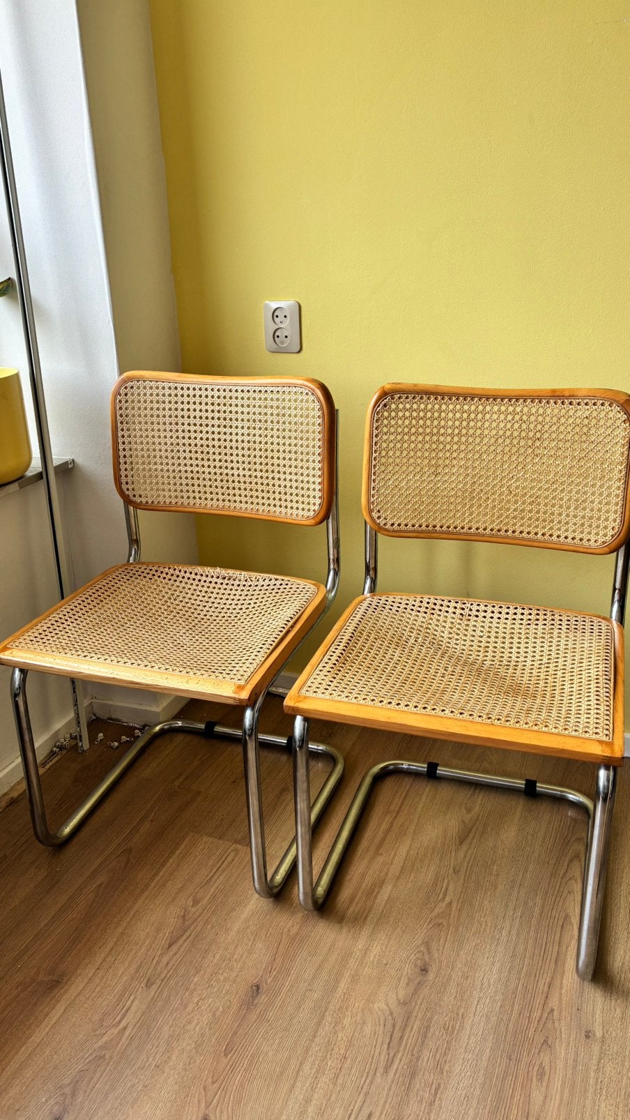 Buisstoel Marcel Breuer Cesca, Ophalen, Zo goed als nieuw, Zwart, Eén