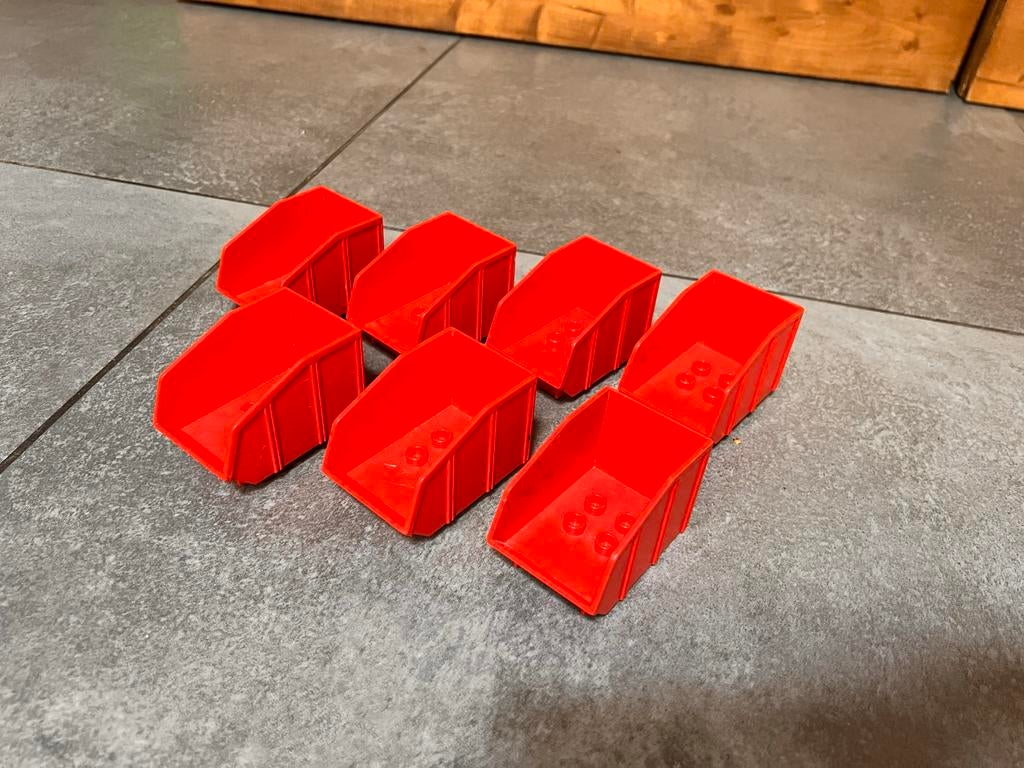 Duplo Laadbakken voor Kiepwagen - 7 stuks, Kinderen en Baby's, Speelgoed | Duplo en Lego, Ophalen of Verzenden, Zo goed als nieuw