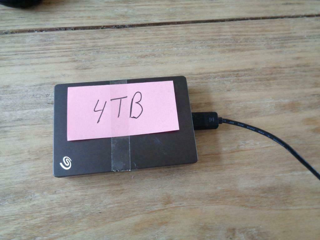 Seagate - Backup Plus 4TB  [EXT-HDD-083] 12-5, HDD, Ophalen of Verzenden, Zo goed als nieuw, Desktop