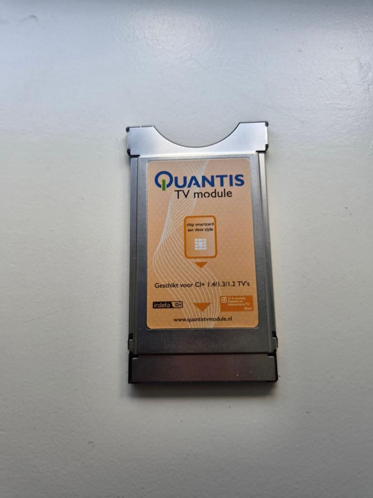 Quantis CI+ TV module voor digitale televisie., Ophalen
