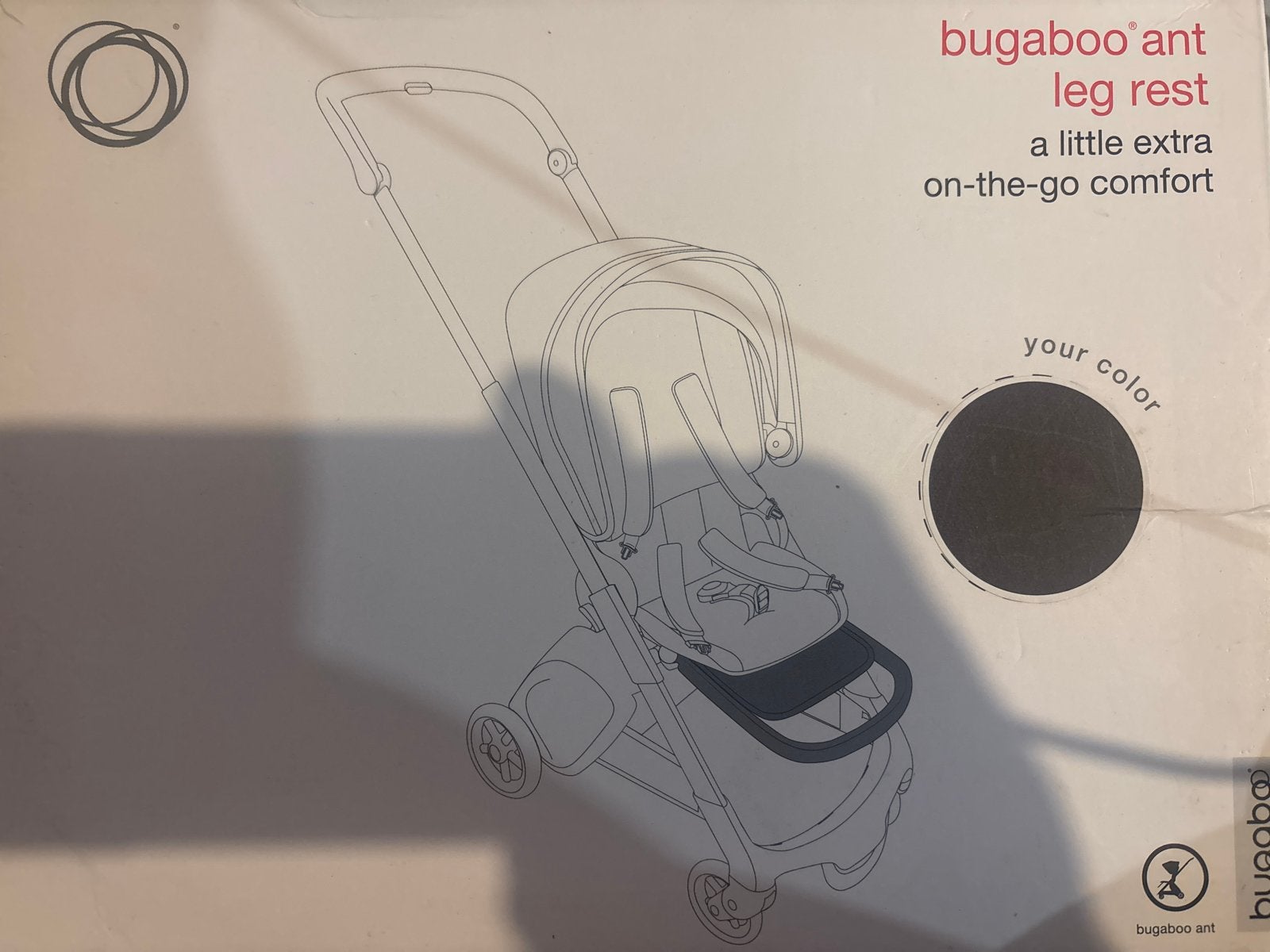 Bugaboo Ant Leg Rest - Nieuw in doos, Kinderen en Baby's, Ophalen of Verzenden, Nieuw, Bugaboo