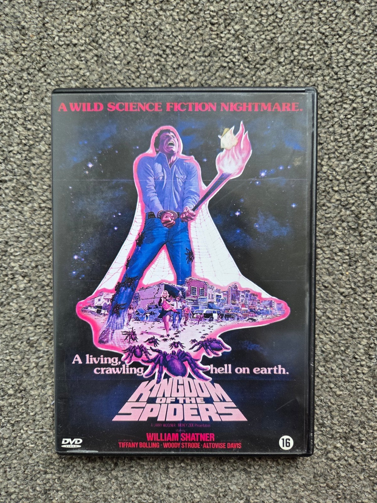 Kingdom of the Spiders (1977, John "Bud" Cardos), Cd's en Dvd's, Engels, Vanaf 16 jaar, Nederlands, Monsters