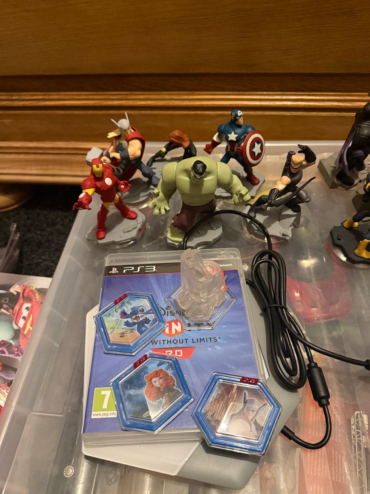 Disney Infinity 2.0 PS3 met Marvel en Disney figuren