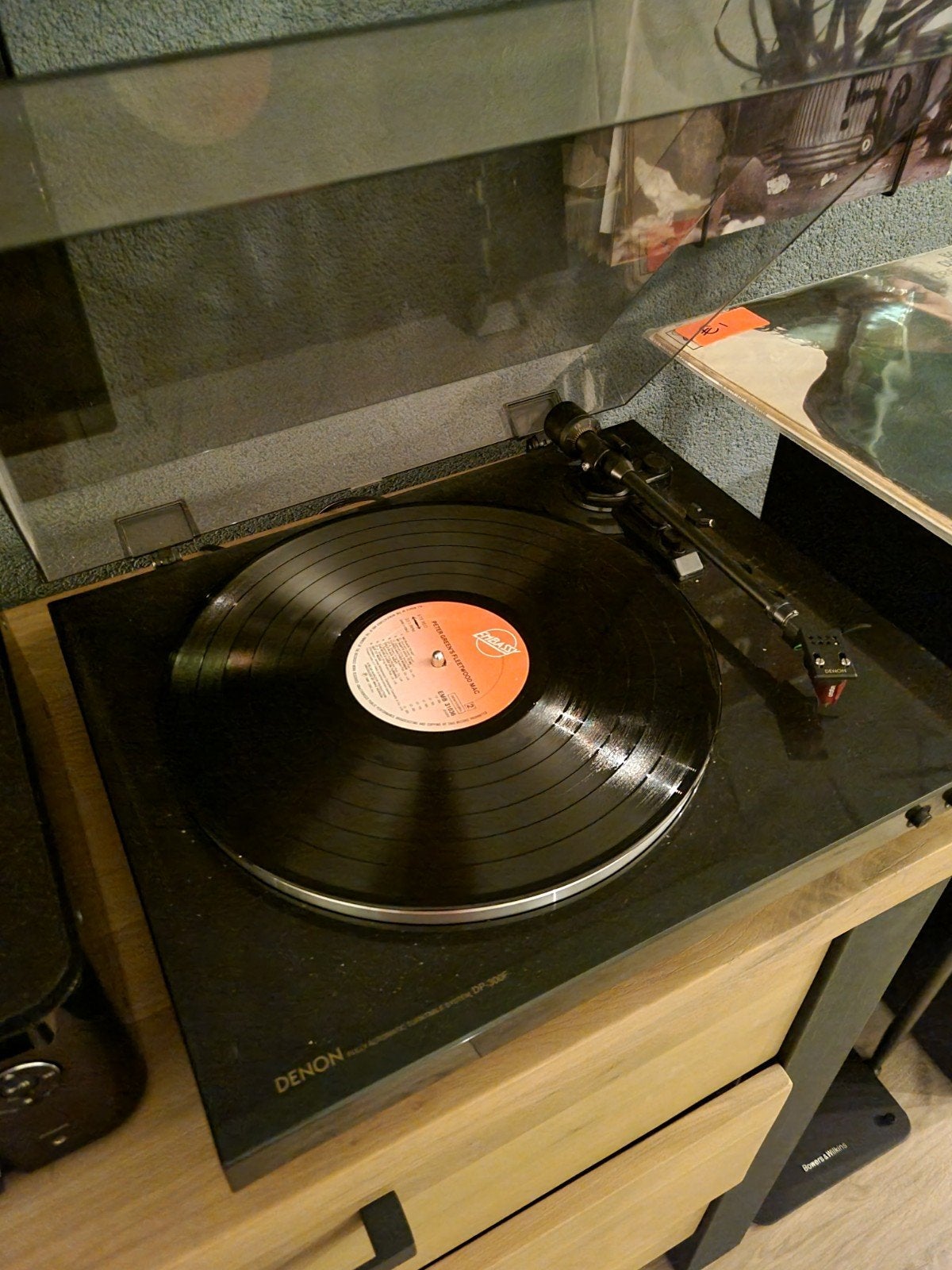Denon DP300F Black, Verzenden, Platenspeler, Overige merken, Automatisch
