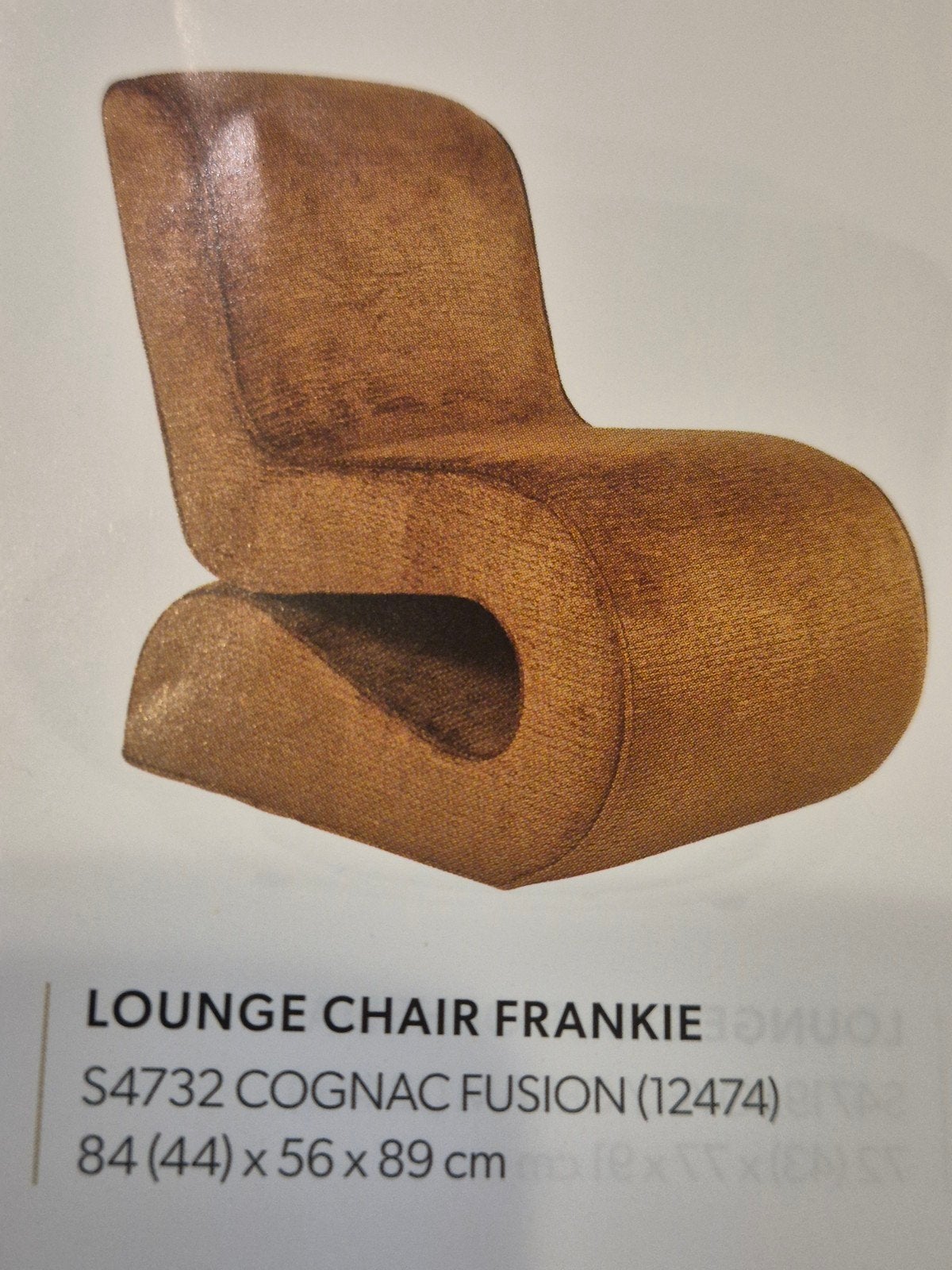 Richmond LUX aanbieding fauteuil Frankie chenille gold, Ophalen, Nieuw, Overige kleuren, Eén