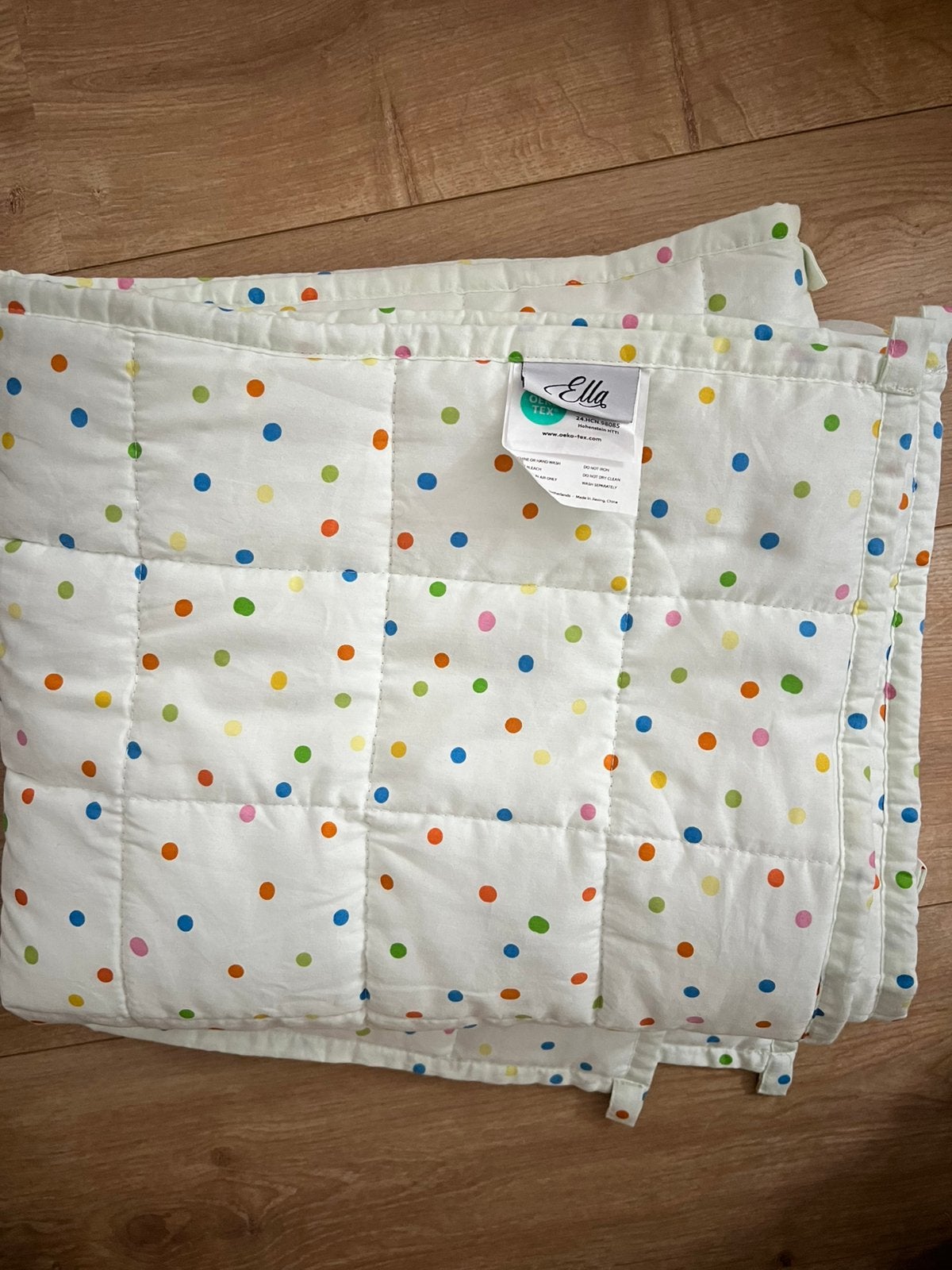 Ella Verzwaringsdeken voor kinderen 100x150cm, Jongetje of Meisje, Wit, Dekbedovertrek, Ophalen of Verzenden