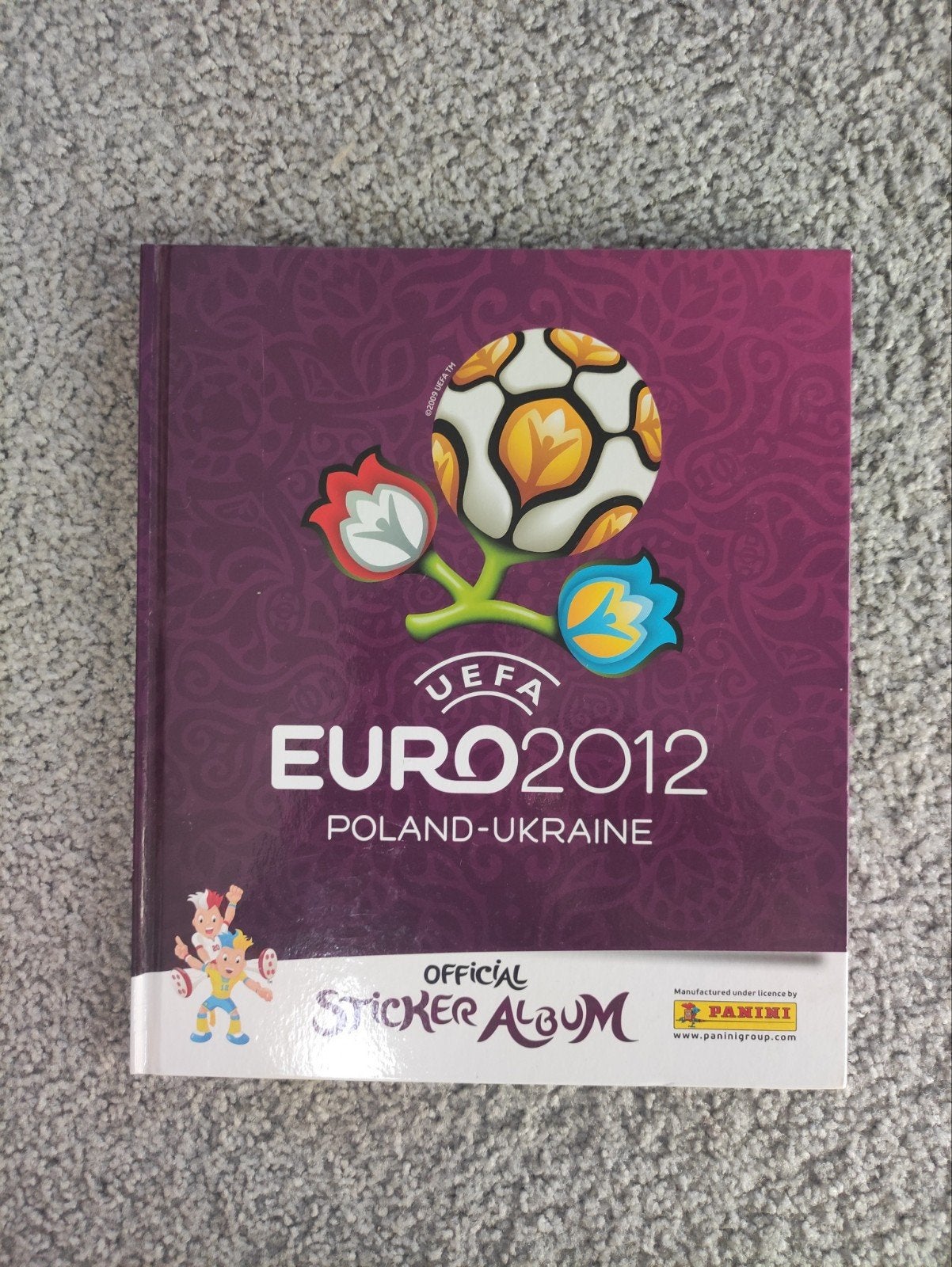 Panini album EURO 2012 compleet, Ophalen of Verzenden, Zo goed als nieuw