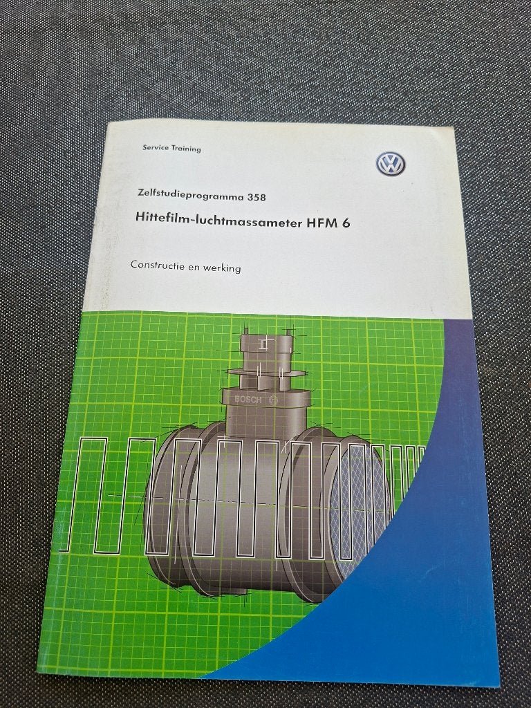 Service training volkswagen luchtmassameter, Auto diversen, Handleidingen en Instructieboekjes, Ophalen of Verzenden