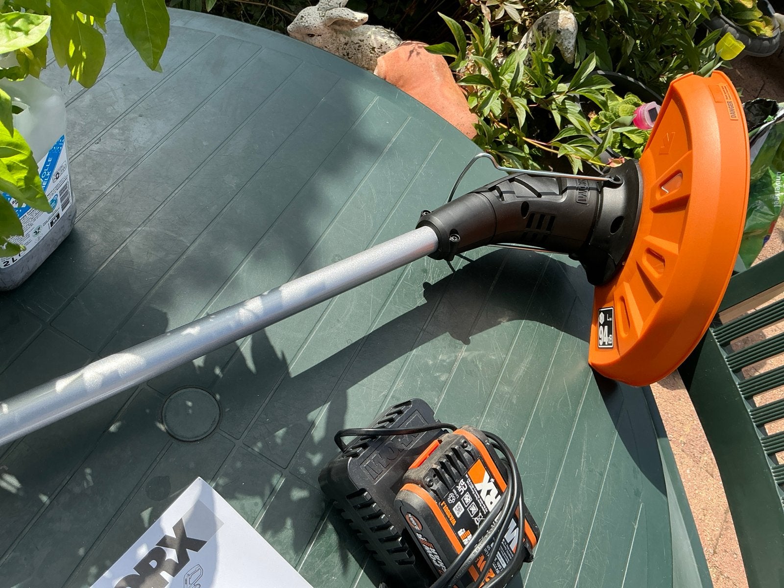 Worx grastrimmer kantensnijder incl. accu en oplader, Tuin en Terras, Grastrimmers, Ophalen, Nieuw, 10 tot 30 cm, Accu