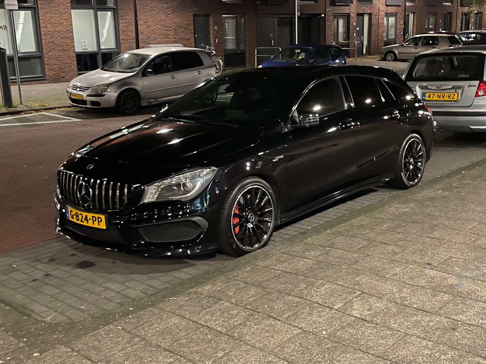 Mercedes-Benz CLA 45 AMG 360pk 4MATIC Speedshift DCT 2015, Automaat, CLA, Zwart, 4 cilinders