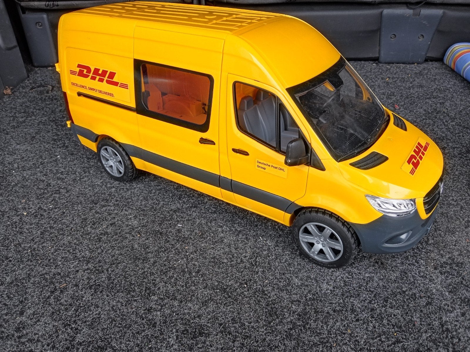 Bruder Sprinter DHL bestelwagen speelgoedauto, Ophalen, Zo goed als nieuw