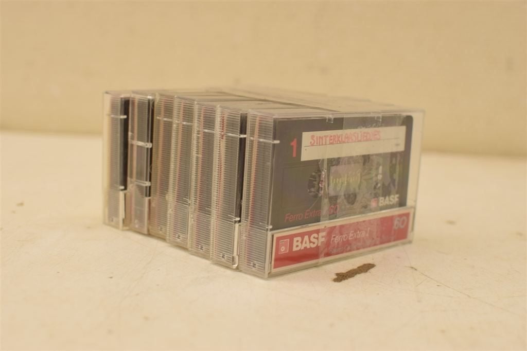 7 stuks Basf cassettebandjes 46489, Ophalen of Verzenden, Gebruikt, Overige genres, 1 bandje