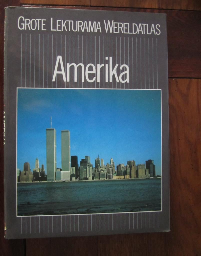 AMERIKA , Grote Lekturama Wereldatlas, Boeken, Overige atlassen, Overige gebieden, Ophalen of Verzenden, Zo goed als nieuw