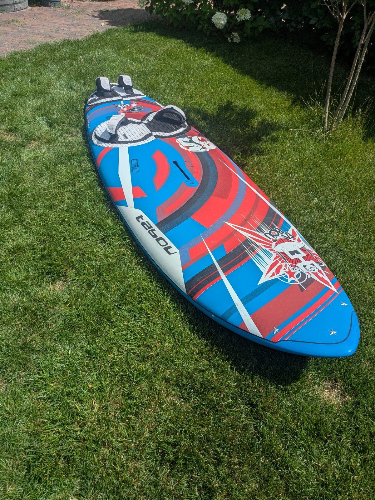 Tabou 3S 116L Windsurfboard, Watersport en Boten, Gebruikt, Tabou, Minder dan 250 cm, Plank