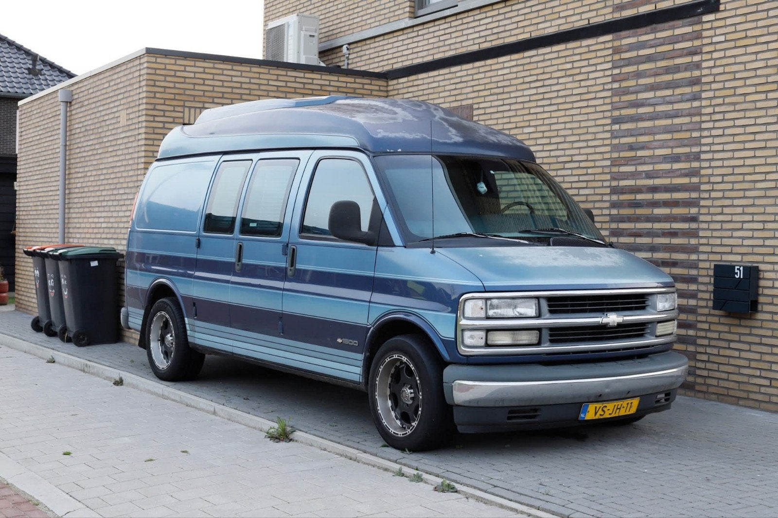 Chevrolet Chevy Van met camperkenteken 1997, 450 kg, Chevrolet, Particulier, LPG