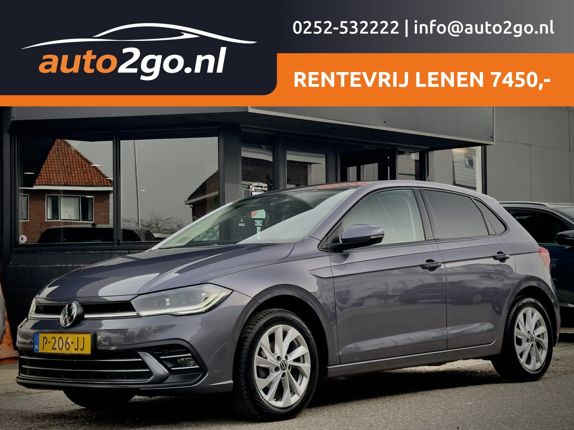 Volkswagen Polo 1.0 TSI AUT7 Style AUT NAVI CAMERA DIGI-DASH, Auto's, Gebruikt, Euro 6, 1104 kg, 49 €/maand