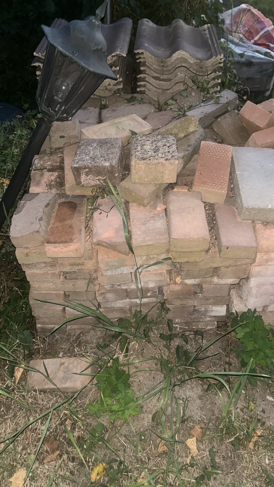 Circa 5.5 m2 hard gebakken Waaltjes, Ophalen of Verzenden, Zo goed als nieuw, Klinkers