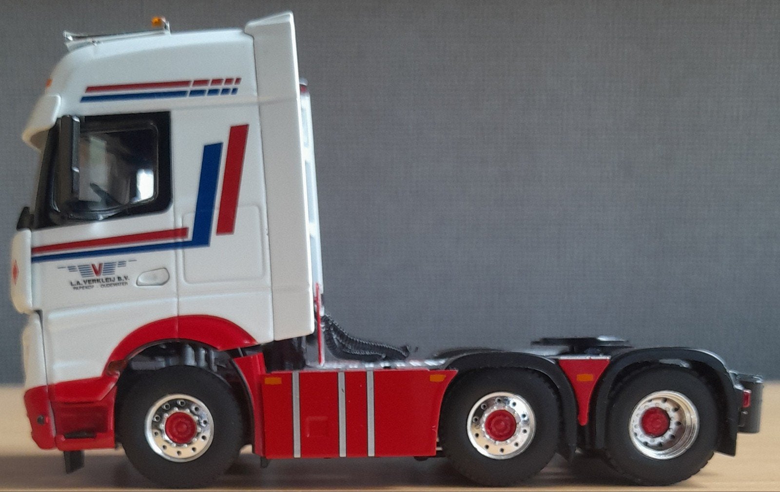 WSI Mercedes Actros Gigaspace L.A. Verkleij, Overige merken, Verzenden, 1:32 tot 1:50, Nieuw