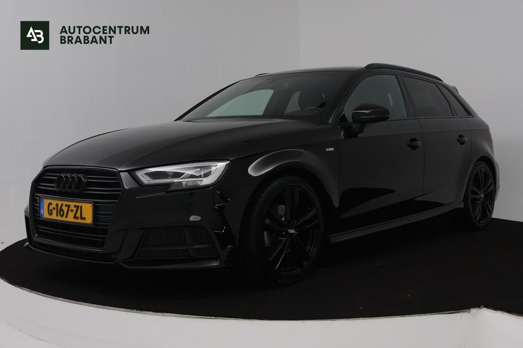 Audi A3 Sportback 35 TFSI CoD Advance Sport (BLACK PACK, VIR, Auto's, 4 cilinders, 150 pk, Leder en Stof, Zwart