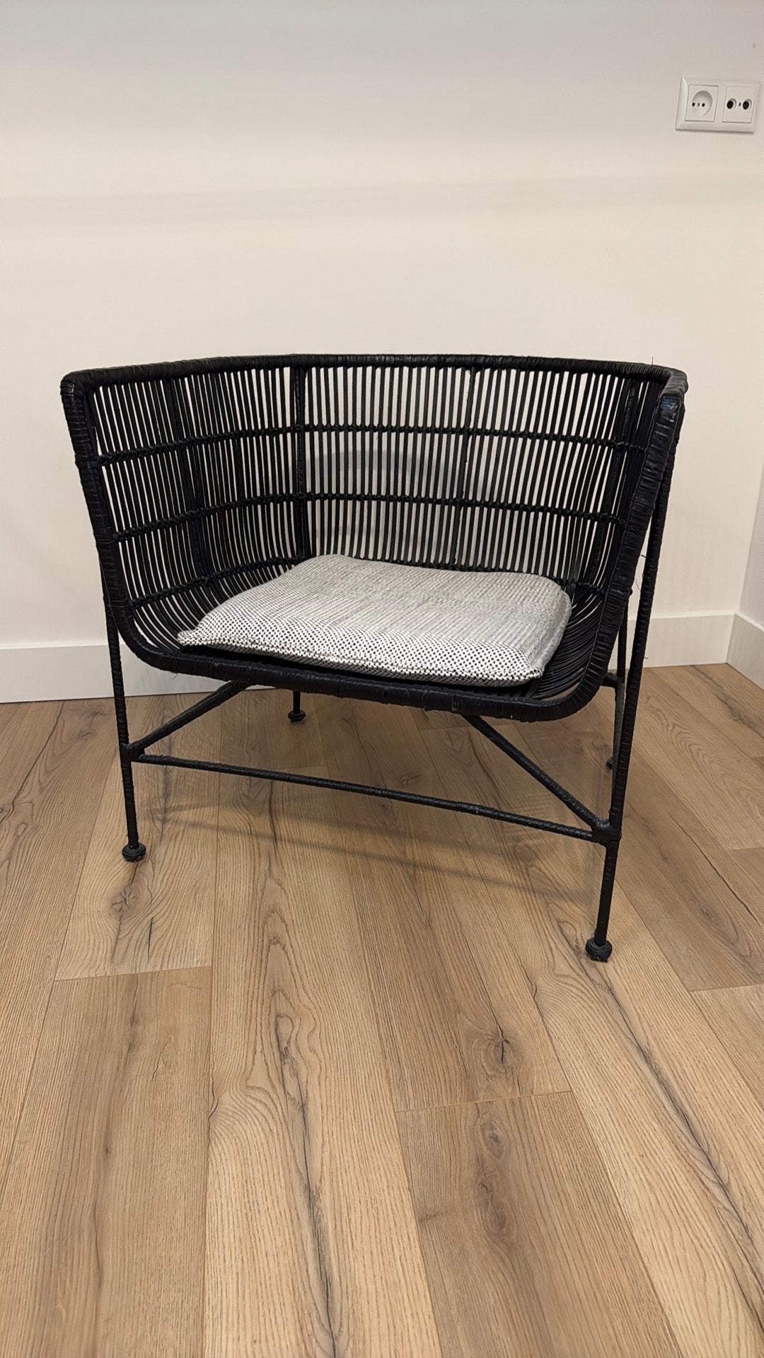 Zeer nette house doctor Cuun fauteuil met kussen, Ophalen, Zo goed als nieuw, 75 tot 100 cm, 50 tot 75 cm
