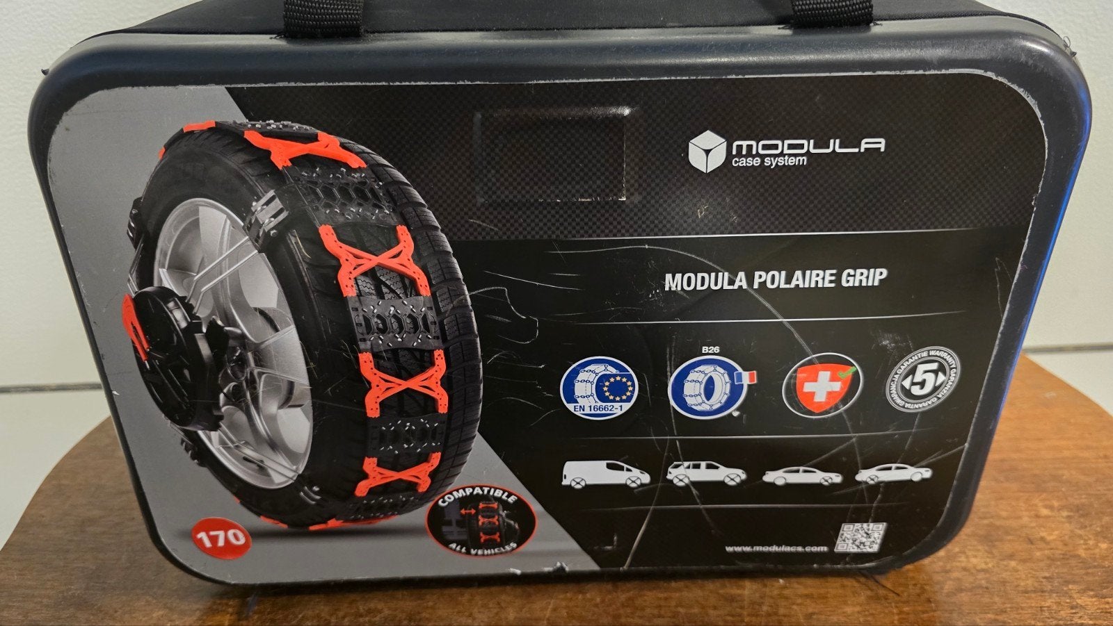 Sneeuwkettingen Moduls polaire grip 255 55R16, Ophalen, Nieuw