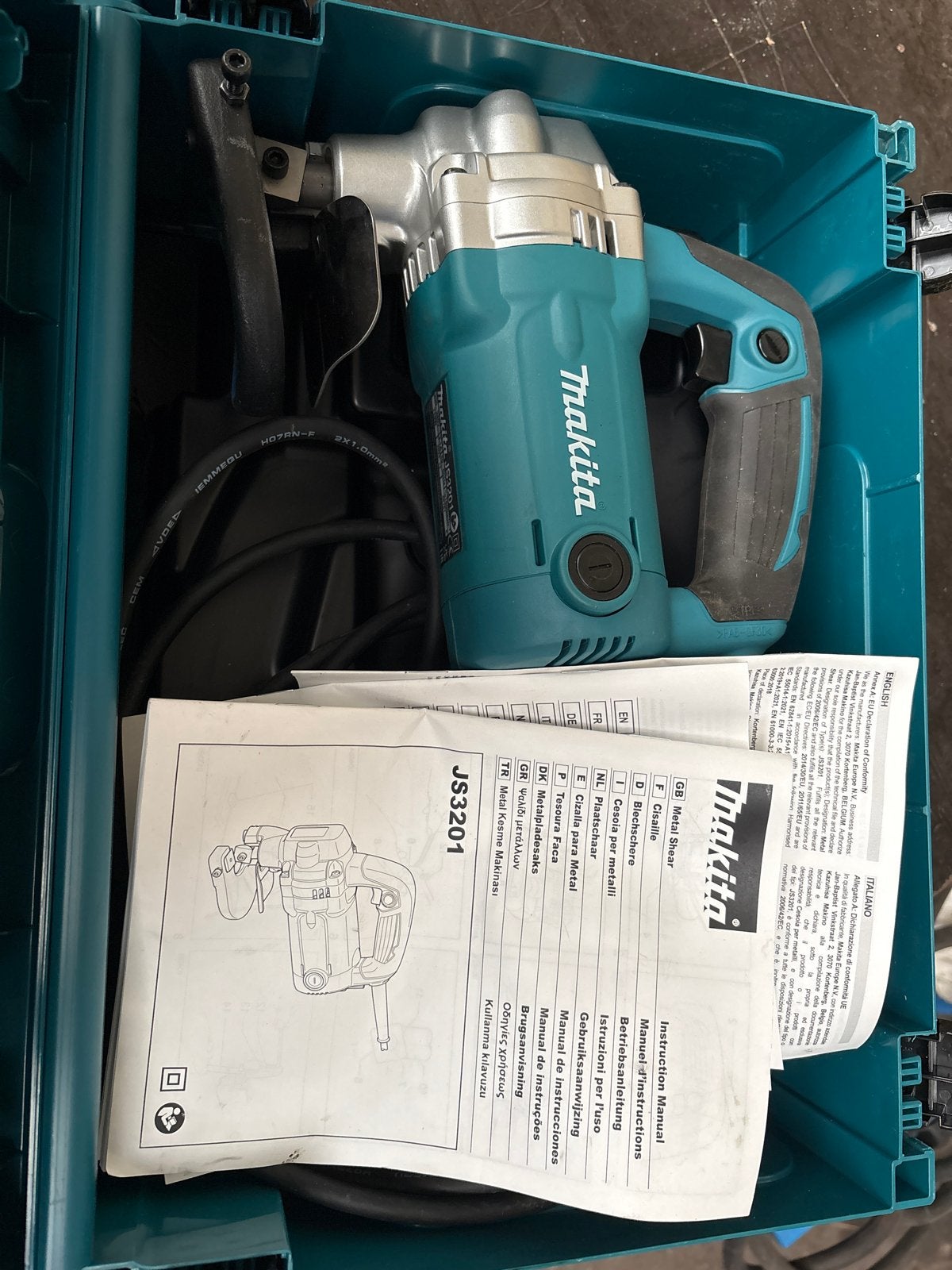 Makita JS3201 Metaalschaar - in keer gebruikt, Ophalen, Zo goed als nieuw