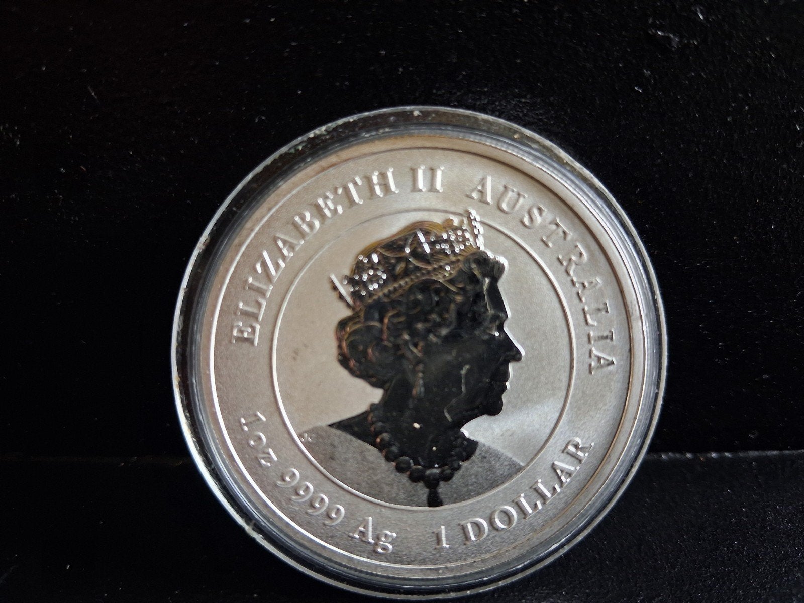 Zilveren 1 Dollar munt Australië 2022 - Jaar van de Tijger, Ophalen, Overige waardes, Losse munt, Zilver