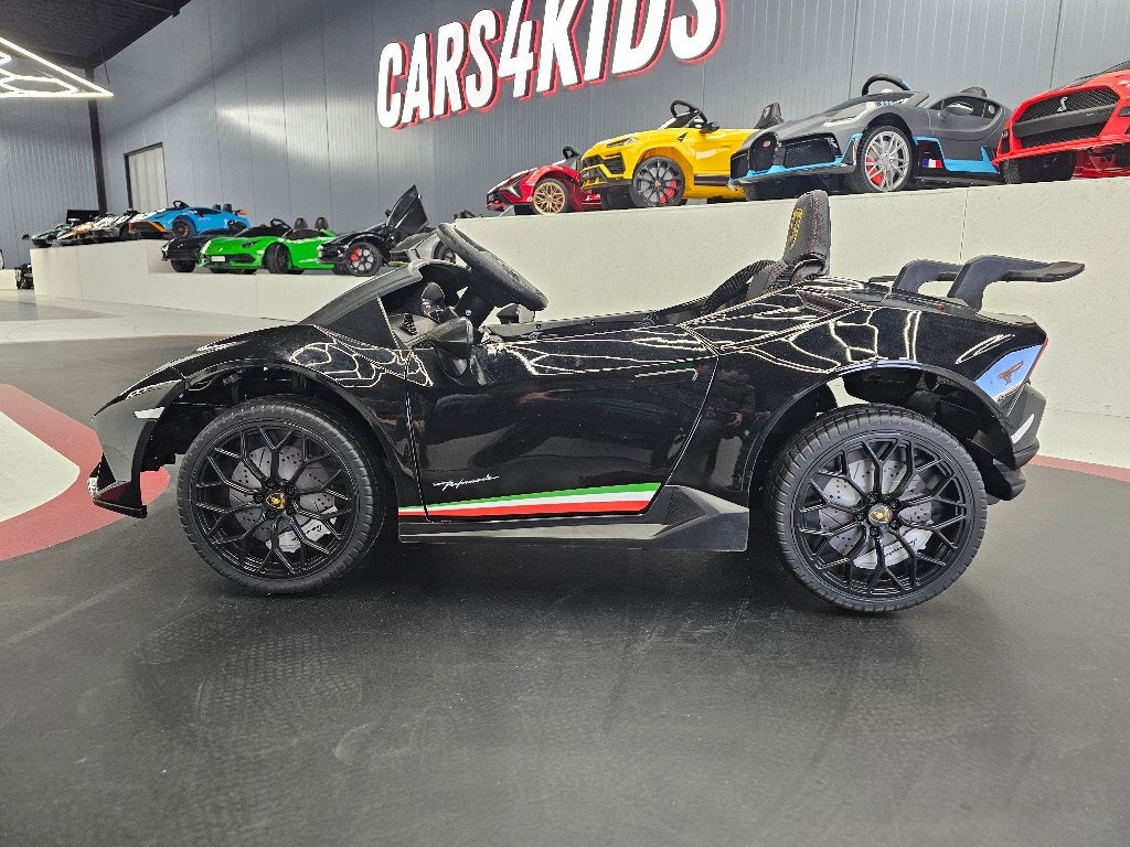 Kinderauto Lamborghini Huracan - soft start - leren zit - RC, Ophalen of Verzenden, Nieuw