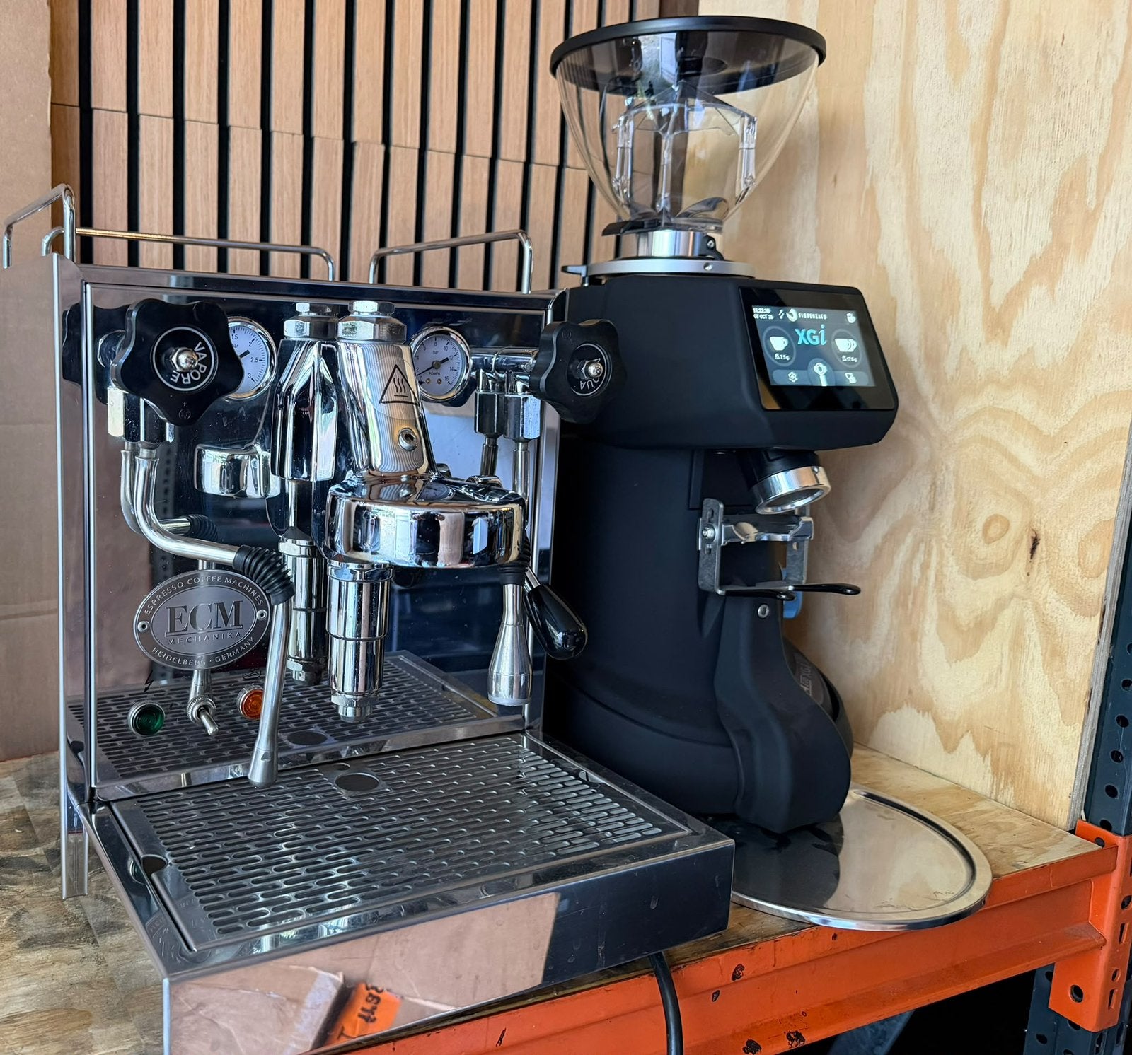 ECM Mechanika espressomachine, Witgoed en Apparatuur, Ophalen of Verzenden, Zo goed als nieuw