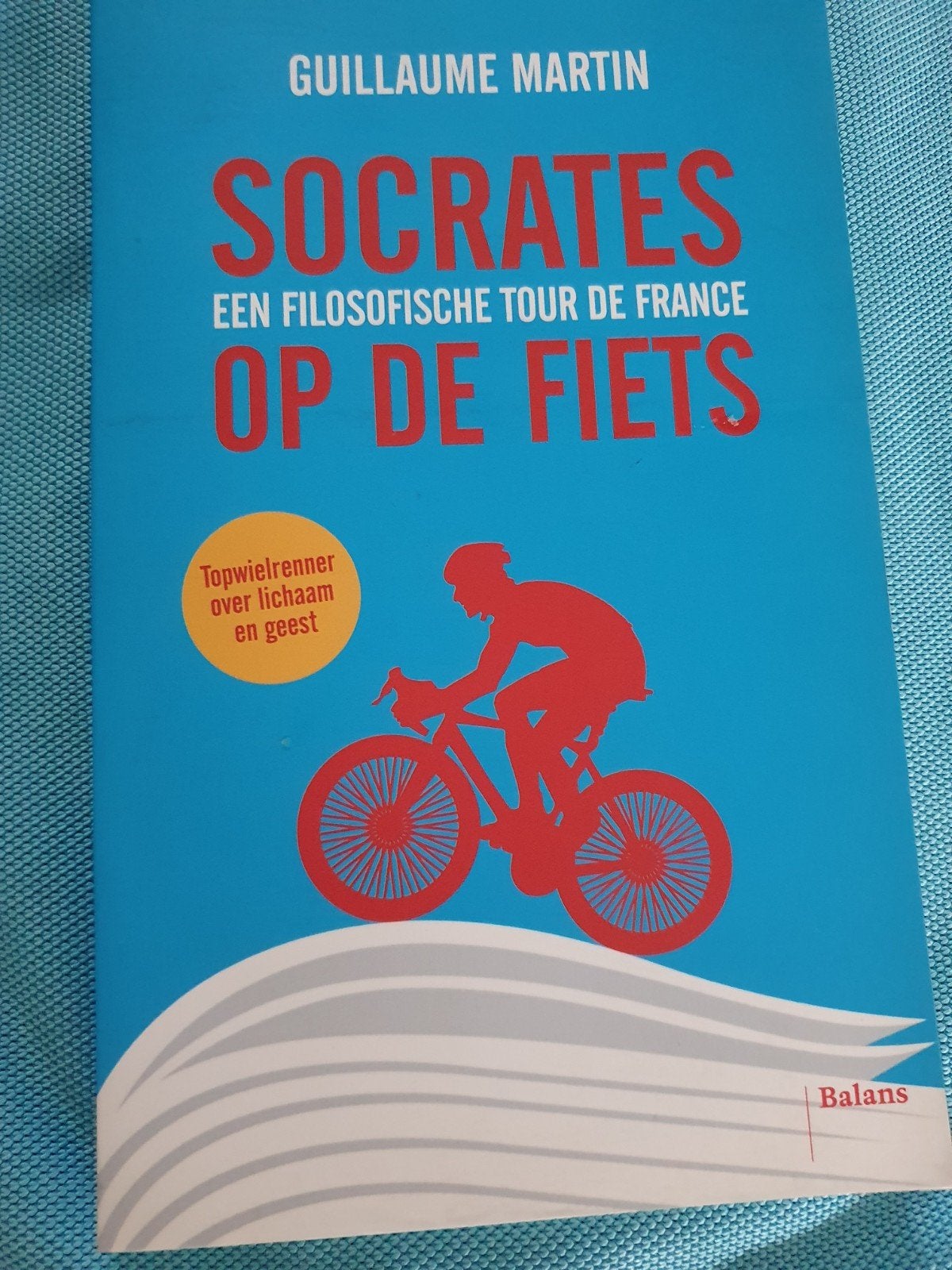 Socrates op de fiets: Een filosofische Tour de France, Ophalen of Verzenden, Zo goed als nieuw, Wijsbegeerte of Ethiek, Guillaume Martin
