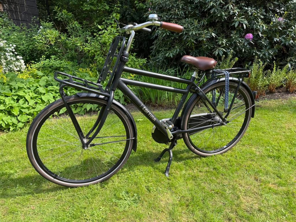Mooie Cortina U4 Transportfiets mat zwart, framemaat 50 cm, Ophalen, Gebruikt, Stadsfiets