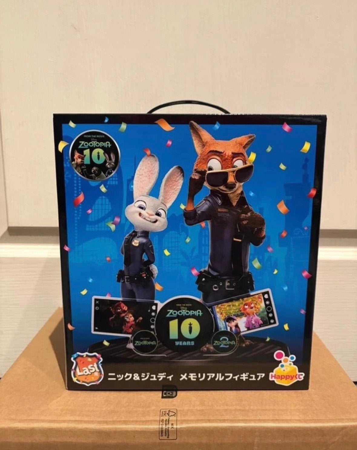 Disney Zootopia Nick Wilde Judy Hopps Beeld Figuur, Ophalen of Verzenden, Zo goed als nieuw