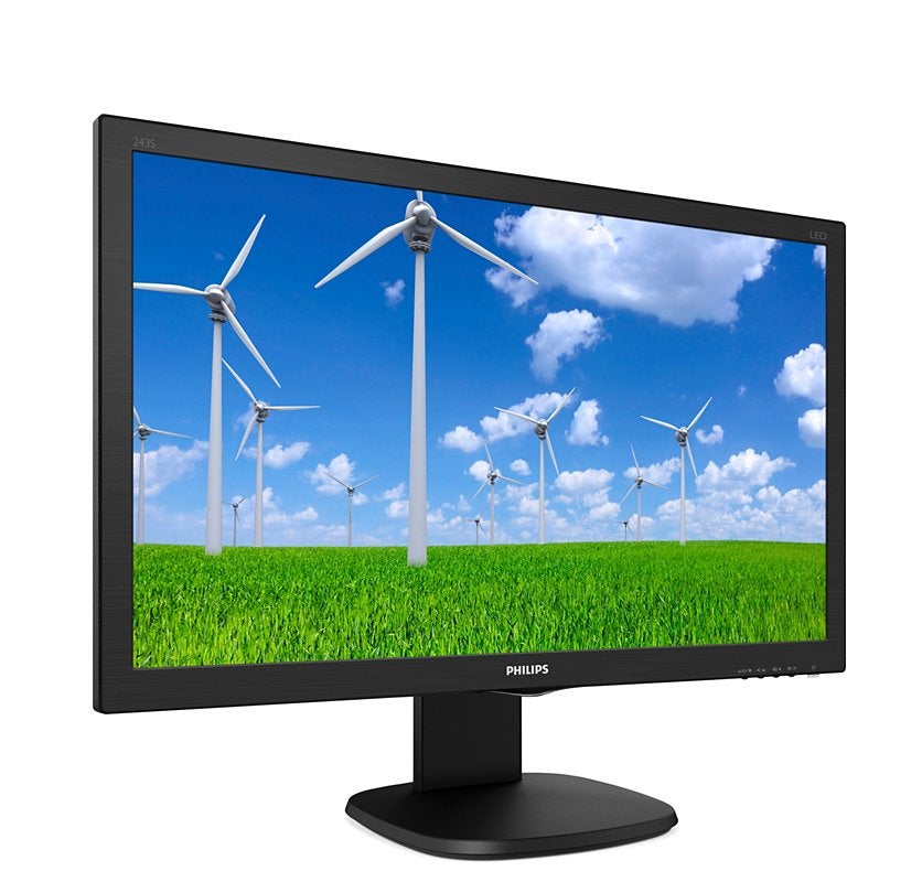 Philips LCD-monitor 243S5LHMB/00 - 24 inch Full HD, Computers en Software, Monitoren, Ophalen, Gebruikt, Kantelbaar, HDMI
