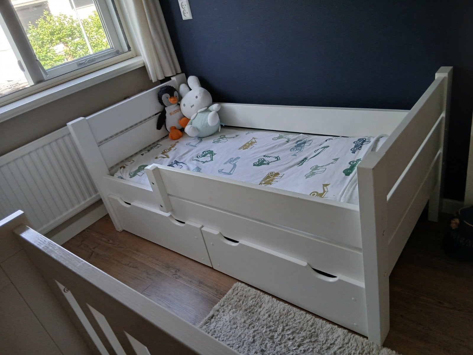 Peuterbed 150x70, Kinderen en Baby's, Kinderkamer | Bedden, Gebruikt, 70 tot 85 cm, 140 tot 160 cm, Ophalen