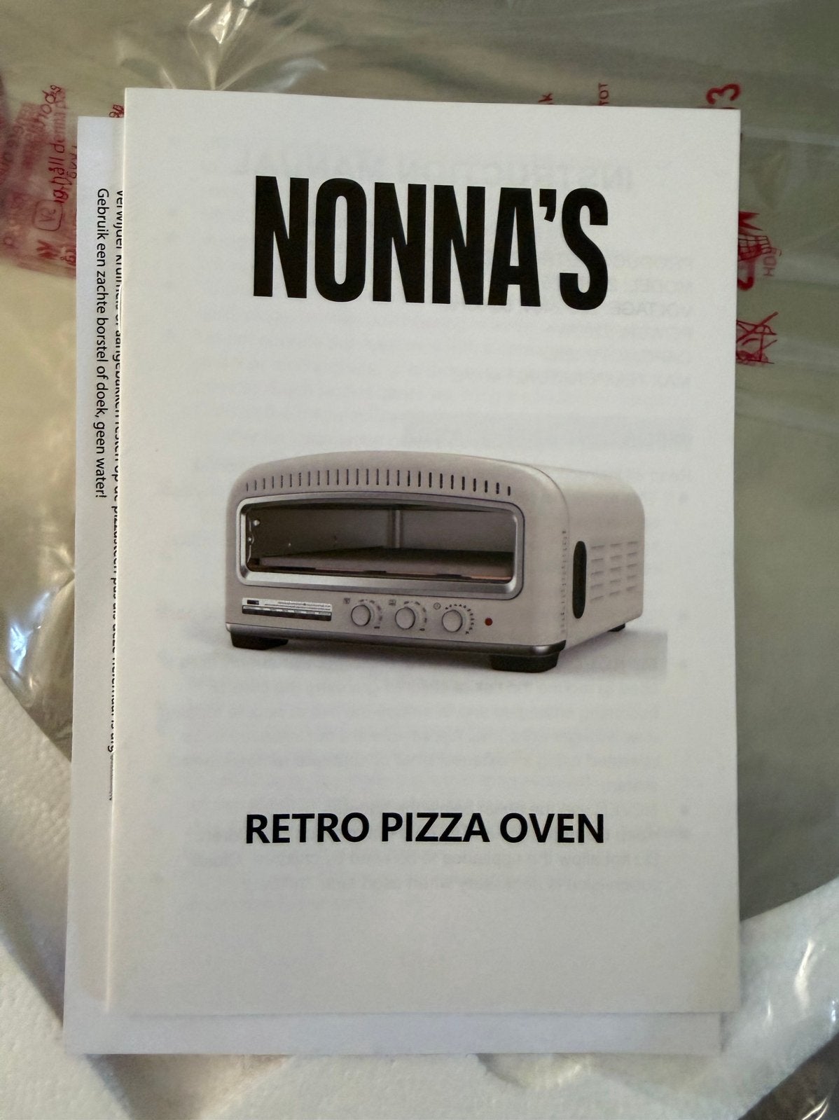 Nieuw in doos: Retro Pizza Oven - MOET WEG, Ophalen, Nieuw