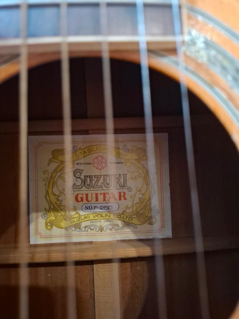 Suzuki F-250 12-snarige Westerngitaar, Ophalen of Verzenden, Gebruikt, Western- of Steelstringgitaar