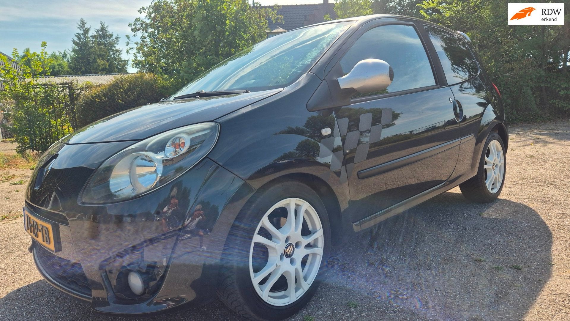 Renault Twingo 1.2 TCE GT ZEER SPORTIEF AIRCO!, Voorwielaandrijving, 4 stoelen, Zwart, Origineel Nederlands