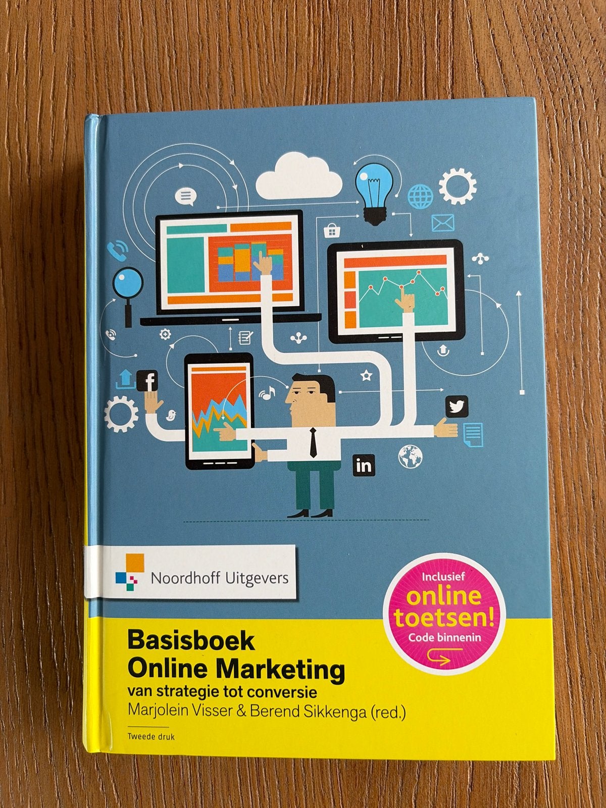 Basisboek Online Marketing - Tweede druk, Boeken, Ophalen of Verzenden, Gamma, Zo goed als nieuw, HBO