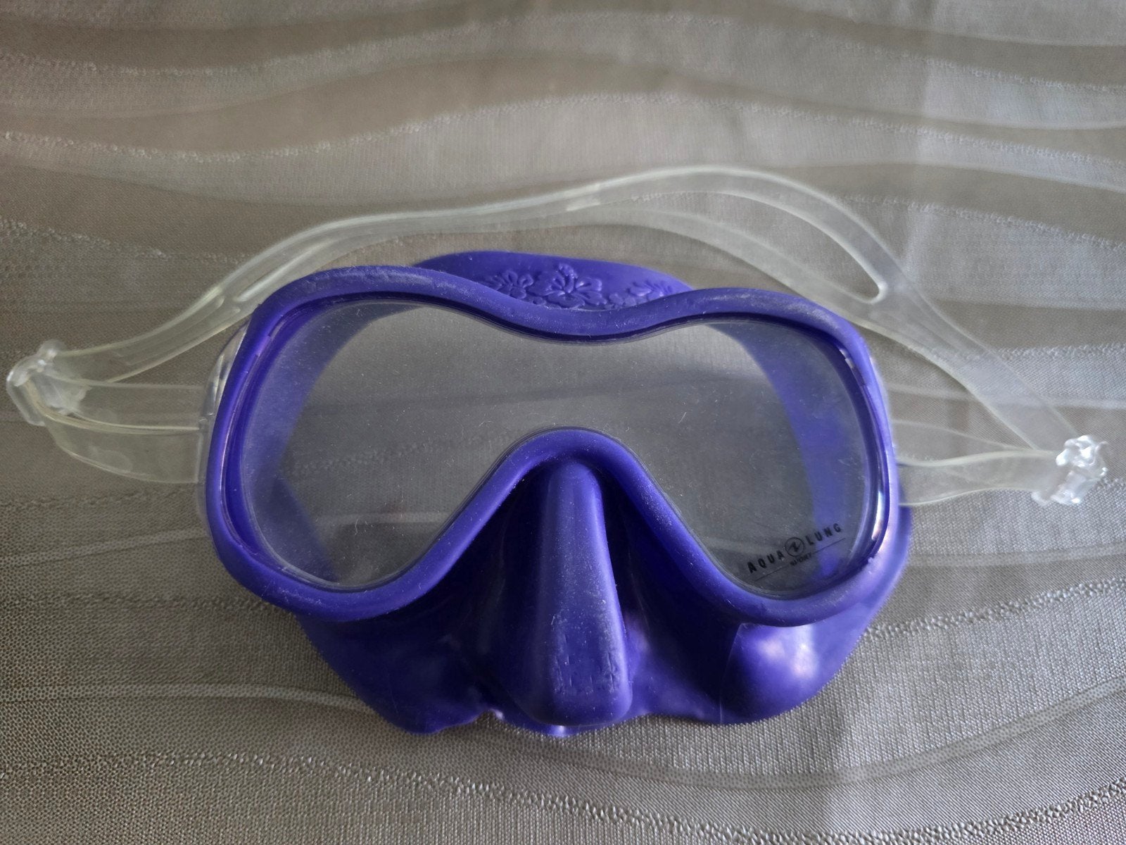 Duikmasker, paars, formaat voor jonge kinderen, Ophalen of Verzenden, Zo goed als nieuw