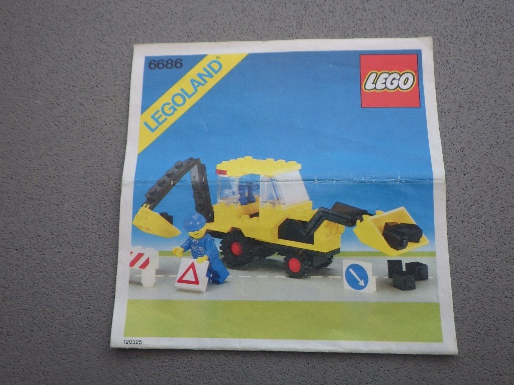 Lego Legoland 6686 boekje, Ophalen of Verzenden, Gebruikt