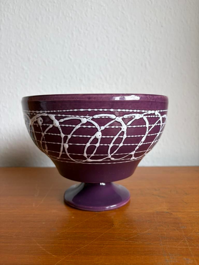 West Germany bloempot, Gebruikt, Overige kleuren, Aardewerk of Porselein, Ophalen of Verzenden